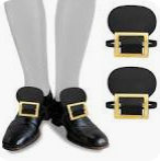 COSTUME RENTAL: Z250 Renaissance Shoe Buckles RENTAL
