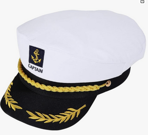 COSTUME RENTAL - Z447 Ship Captain Hat RENTAL