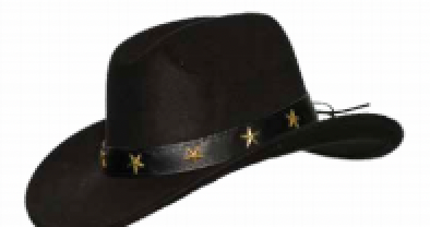 HAT: Black Cowboy hat black