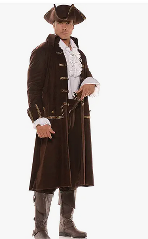 ADULT COSTUME: Captain Barrett XXL