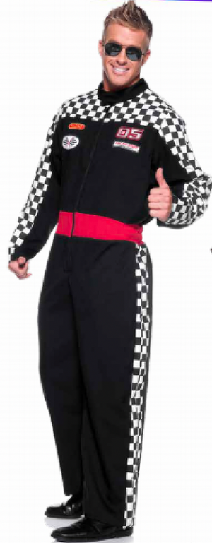 COSTUME RENTAL - O55A Race Car Driver 1 pc Large