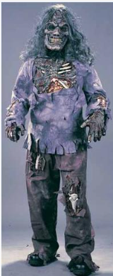 KIDS COSTUME:  Zombie costume MEDIUM KIDS