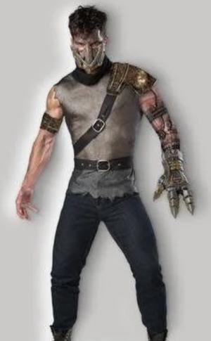COSTUME RENTAL - F54 Badland Ranger 7 pc Large