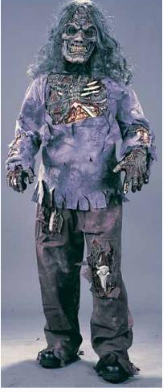 COSTUME RENTAL - F55 Zombie Apocalypse Large