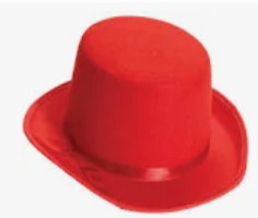 HAT -  Red Top Hat