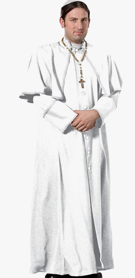 COSTUME RENTAL - O30E Deluxe Pope 4 pcs XL