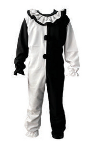 COSTUME RENTAL - P20A ART THE TERRIFIER XL 5 pc