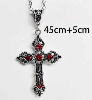 ACCESS: Gothic Vampire Cross Necolace
