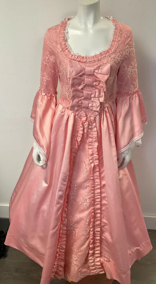 COSTUME RENTAL - B12 Pink Marie / Bridgerton-2 pc small