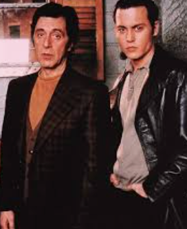 COSTUME RENTAL - X58D Donny Brasco Jacket Black Medium/Large NOT AVAIL OCT 22 TO NOV 30