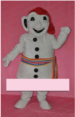 COSTUME RENTAL - R101 Carnivale Snowman xl -8pcs