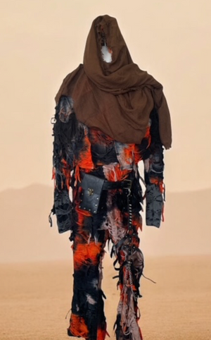 COSTUME RENTAL - F52 Mad Max Apocalypic  - 8 pc LARGE