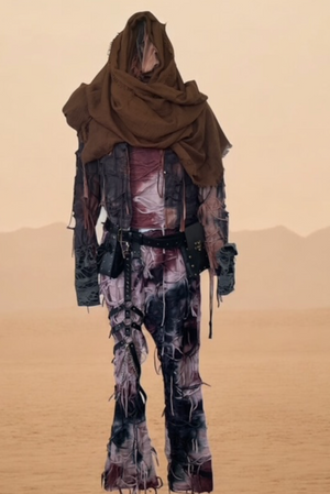 COSTUME RENTAL - F51 Mad Max Apocalypic  - 8 pc LARGE