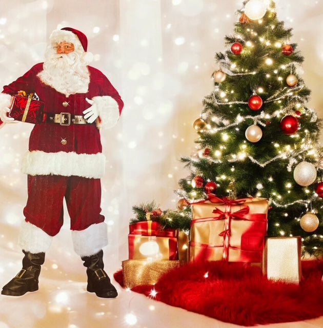 COSTUME RENTAL - S132 MAJESTIC SANTA XXL - 13PC