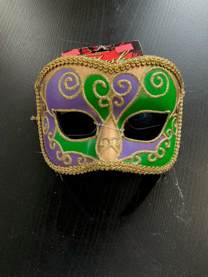 MASK: Mardi Gras Venetian Eye Mask