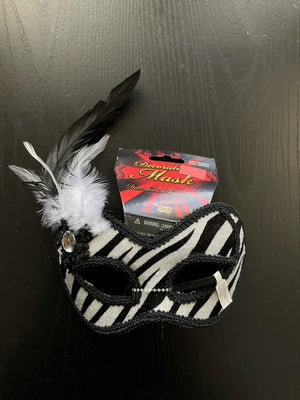 MASK: Zebra Print Eye Mask