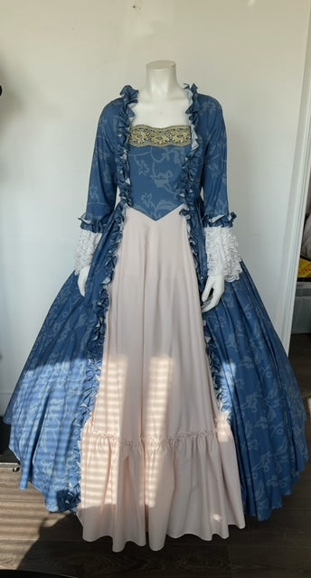 COSTUME RENTAL - B18 Marie Antoiniette / Bridgerton-2 pc LARGE