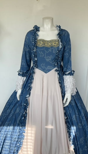 COSTUME RENTAL - B18 Marie Antoiniette / Bridgerton-2 pc LARGE