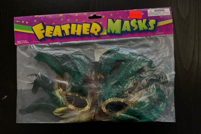 MASK:  Feather Mask