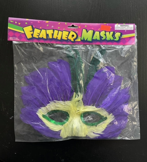 MASK:  Feather Mask