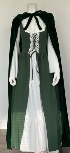 COSTUME RENTAL - A36 Lady of the Forest - 3 pc M/L