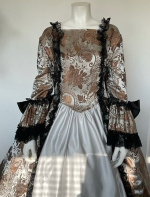 COSTUME RENTAL - B29 Madame de Pompadour,  XL 2pc