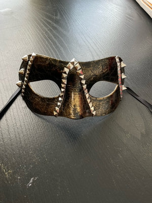 MASK: Black Studded mask