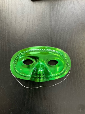 MASK:  Green Plastic Eyemask