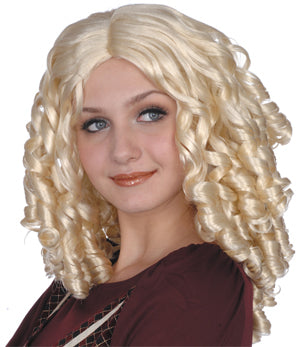 WIG: BLONDE ringlets wig