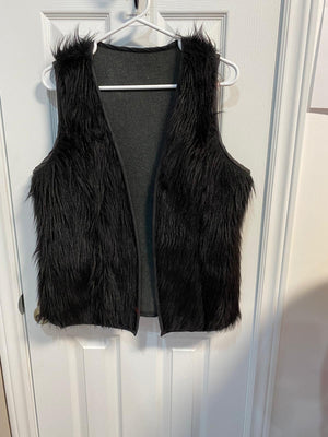 COSTUME RENTAL - X121 Vest, Furry Black