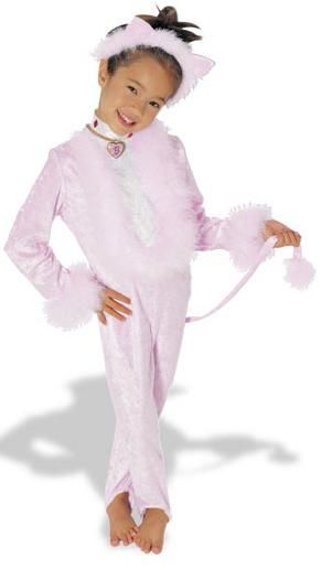 KIDS COSTUME: pink Cat costume ages 3-4