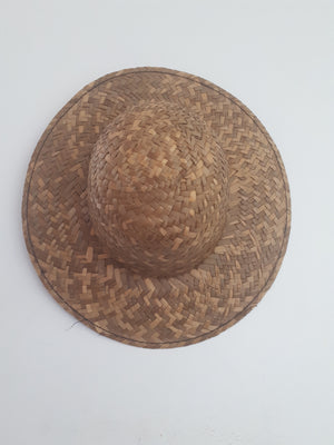 HAT: straw hat planters