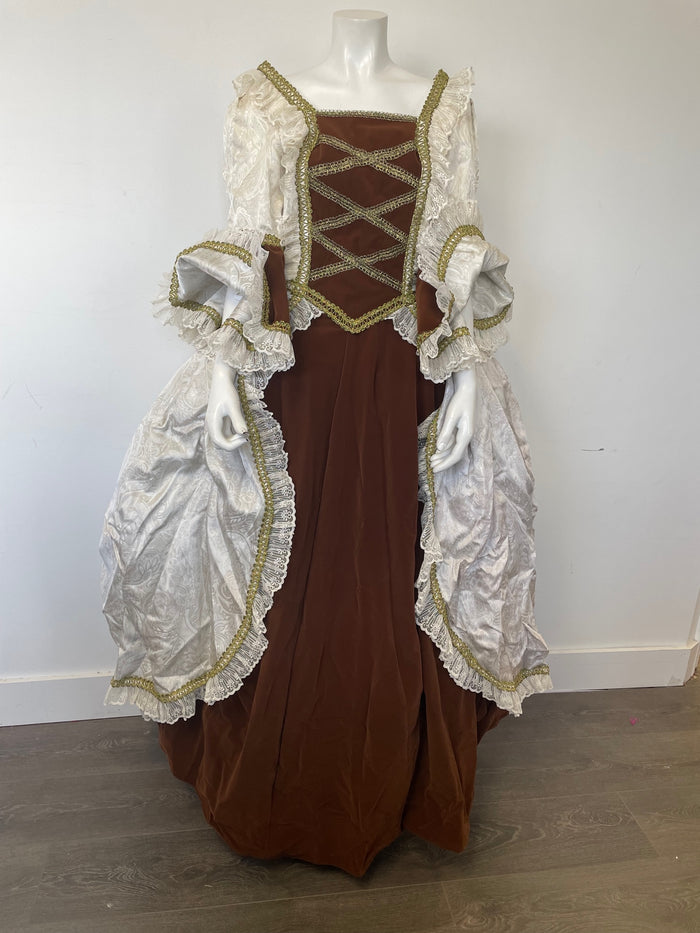 COSTUME RENTAL - B44 Colonial Queen #3 (Small) 2 pcs