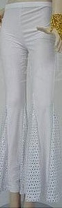 COSTUME RENTAL - X260 Disco pants , White