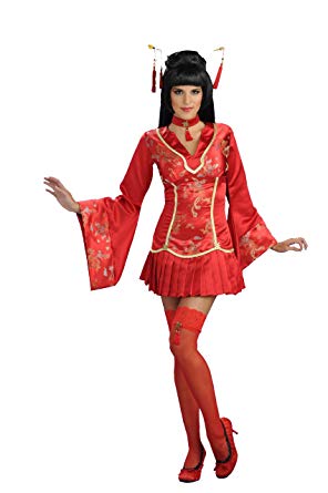 ADULT COSTUME: Red Ginger Costume
