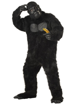 ADULT COSTUME: Gorilla Black