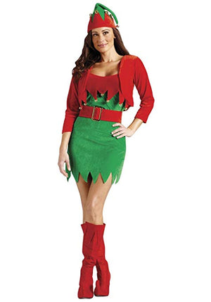 ADULT COSTUME: Elfalicious Elf Costume