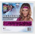 ACCESS: Headband, Disco Sequin pink