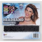 ACCESS: Headband, Disco Sequin black