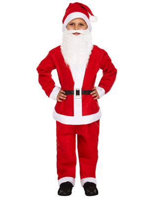 KIDS COSTUME: Xmas, Santa boy costume SMALL