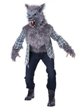 KIDS COSTUME: Grey Werewolf Costume
