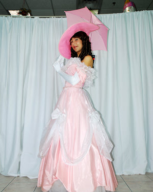 COSTUME RENTAL - C21 Southern Belle (Pink and Lace)