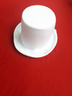 HAT:  Tophat, White