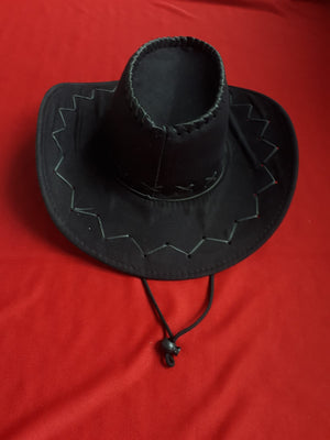 HAT: Cowboy hat black