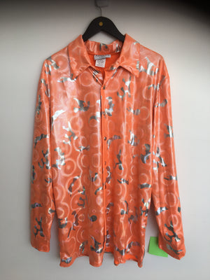 COSTUME RENTAL - X26 Disco Shirt, Orange