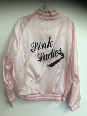 COSTUME RENTAL - J72 1950's Pink Lady Jacket Satin