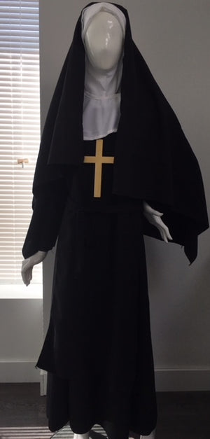 COSTUME RENTAL - O33 Mother Superior Nun 7 pcs