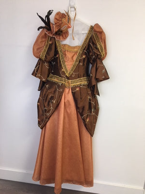 COSTUME RENTAL - A16 Courtesan Venetian Gown