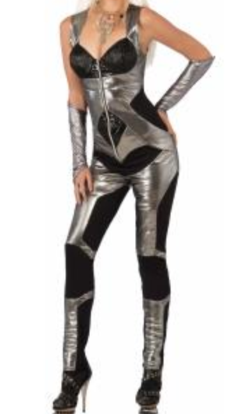 COSTUME RENTAL - L1 Galaxy Jumpsuit MED