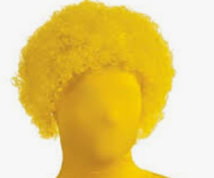 WIG: Yellow Clown Wig